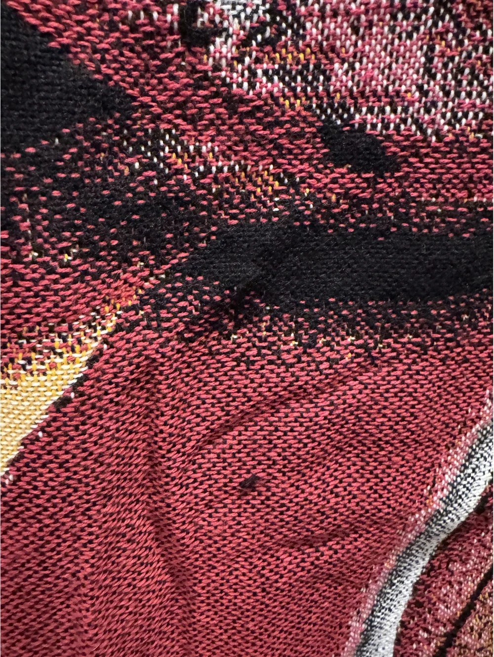 Washington Redskins NFL Woven Throw Blanket 100% Acrylic Vintage